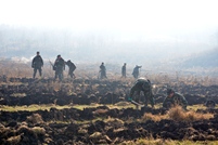 The Military of the National Army Participate at the national campaign for expanding green areas (video)