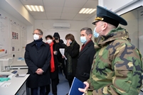 Ammunition chemical testing equipment donated to the National Army