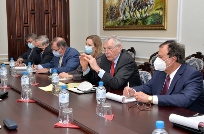 International experts at the Ministry of Defense