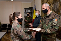 The pilot course for sergeants, intermediate level, has come to an end