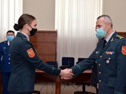 The leadership of the Ministry of Defense met with military and civilian employees with outstanding performance