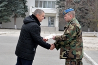 Misiune îndeplinită pentru cel de-al 15-lea contingent al Armatei Naţionale în Kosovo