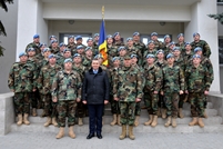 Misiune îndeplinită pentru cel de-al 15-lea contingent al Armatei Naţionale în Kosovo