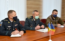 Întrevedere moldo-română la Ministerul Apărării