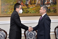 Minister of Defense in dialogue with the Ambassador Extraordinary and Plenipotentiary of the People`s Republic of China in Chisinau