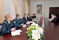 Minister of Defense in dialogue with the Ambassador Extraordinary and Plenipotentiary of the People`s Republic of China in Chisinau