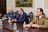 The Romanian Ambassador to Chisinau was decorated with the Medal 
