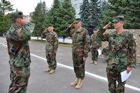 Berete verzi pentru noii absolvenți  ai cursului pentru Forţele Speciale