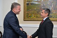 Ministrul Apărării, în discuții cu ambasadorul Georgiei în Republica Moldova