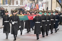 Defense Minister Anatolie Nosatîi, in dialogue with the Chancellor of the Lithuanian Government, in Vilnius