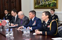 Head of the European Special Operations Command of the United States of America, visiting the Ministry of Defense