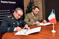 Moldovan-Italian bilateral consultations, at the Ministry of Defense