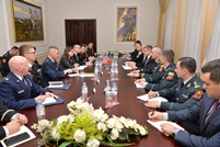 High-level American delegation visiting the Ministry of Defense