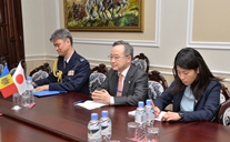 Vizita ambasadorului Japoniei, la Ministerul Apărării