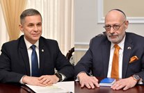 Meeting between Minister Anatolie Nosatîi and the Ambassador of the State of Israel to the Republic of Moldova, Joel Lion
