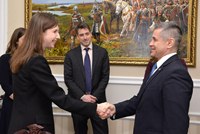 The new head of the NATO Liaison Office in Chisinau, presented to the Minister of Defense