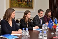 The new head of the NATO Liaison Office in Chisinau, presented to the Minister of Defense