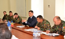 Experts from the European External Action Service (EEAS), on a working visit to the Ministry of Defense
