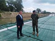 The pontoon bridge from Leova-Bumbata was put into operation