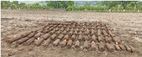 Ammunition arsenal discovered by military officers in Măgdăcești