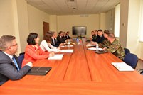 DCBI experts, on a working visit to the Ministry of Defence