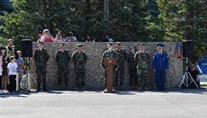 Conscripts of the National Army took the military oath