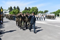 Conscripts of the National Army took the military oath