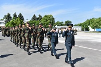 Conscripts of the National Army took the military oath