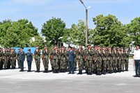 Conscripts of the National Army took the military oath