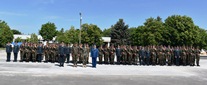 Conscripts of the National Army took the military oath