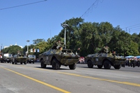 Military Parade Starts in Marii Adunari Nationale Square !