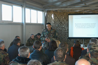 District Leaders on the Military Training Ground