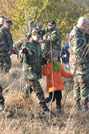 National Army Servicemen Plant Nearly 8600 Trees and Bushes