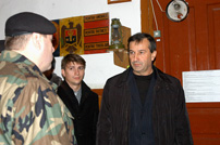 Soldiers from Hincesti Visited by Authorities and Parents