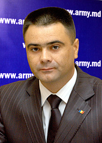 Minister of Defense of the Republic of Moldova, Vitalie Marinuta