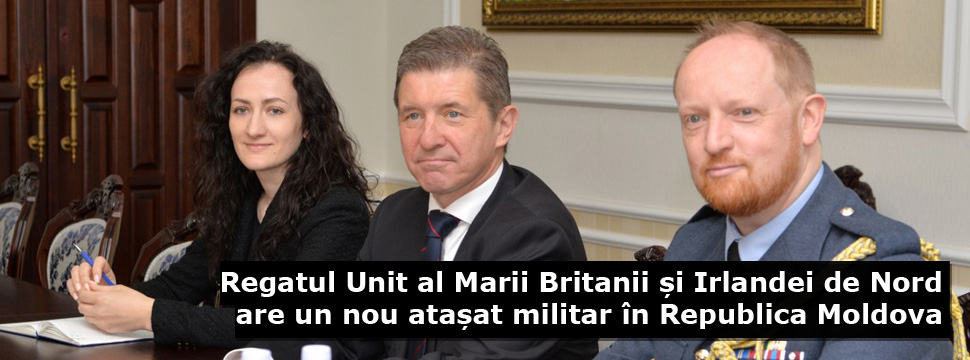 Regatul Unit al Marii Britanii și Irlandei de Nord are un nou atașat militar în Republica Moldova