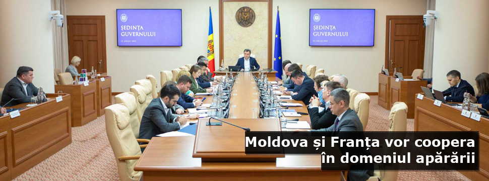 Moldova și Franța vor coopera în domeniul apărării